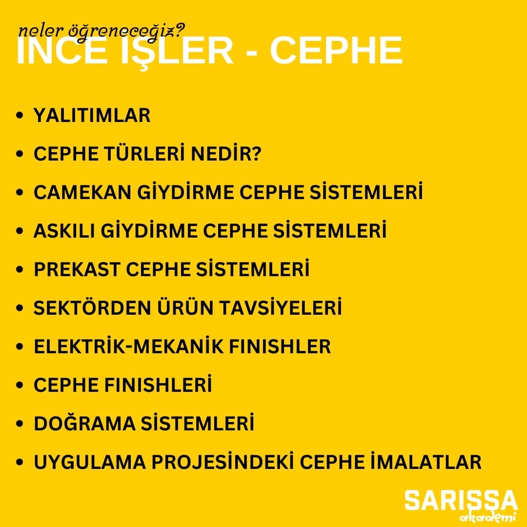 Yapı Malzemeleri ve Yapım Yöntemleri Eğitimi - Görsel 3