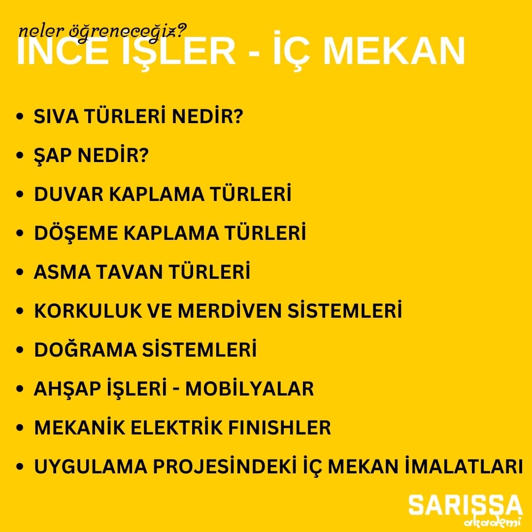 Yapı Malzemeleri ve Yapım Yöntemleri Eğitimi - Görsel 4