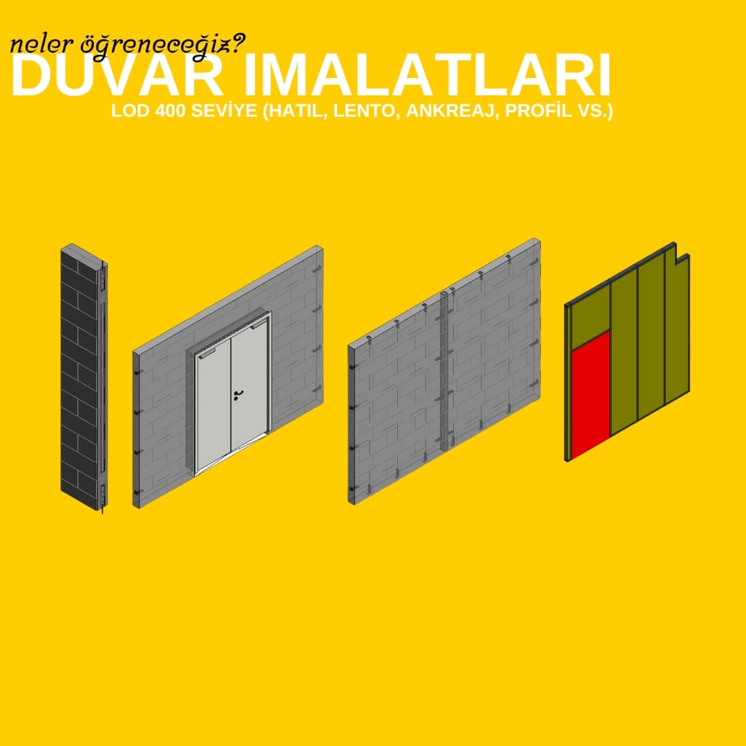 Revit Architecture Shopdrawing (Interior-Facade) Eğitimi - Görsel 9